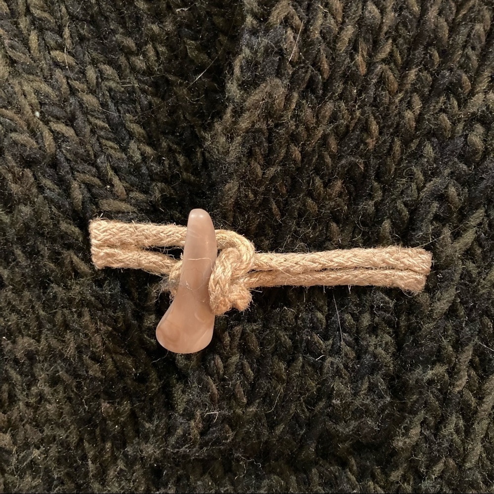 FILIPPO NOVELLI Sz L Wool  Blend Sailor Collar Sweater Thick Knit Super Soft - Picture 2 of 6